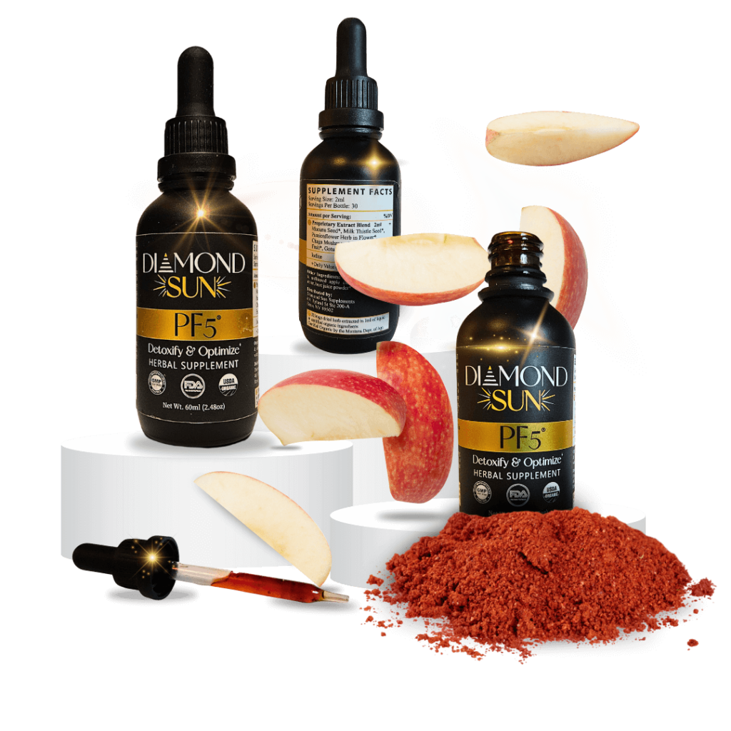 Diamond Sun PF5 bottles